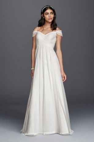 Empire Waist Flowing Wedding Dress